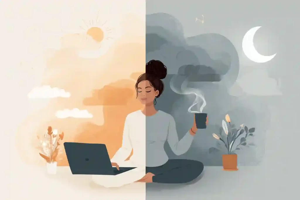 Ryze vs MudWtr Mood Effects Visualized – Energy vs Calm