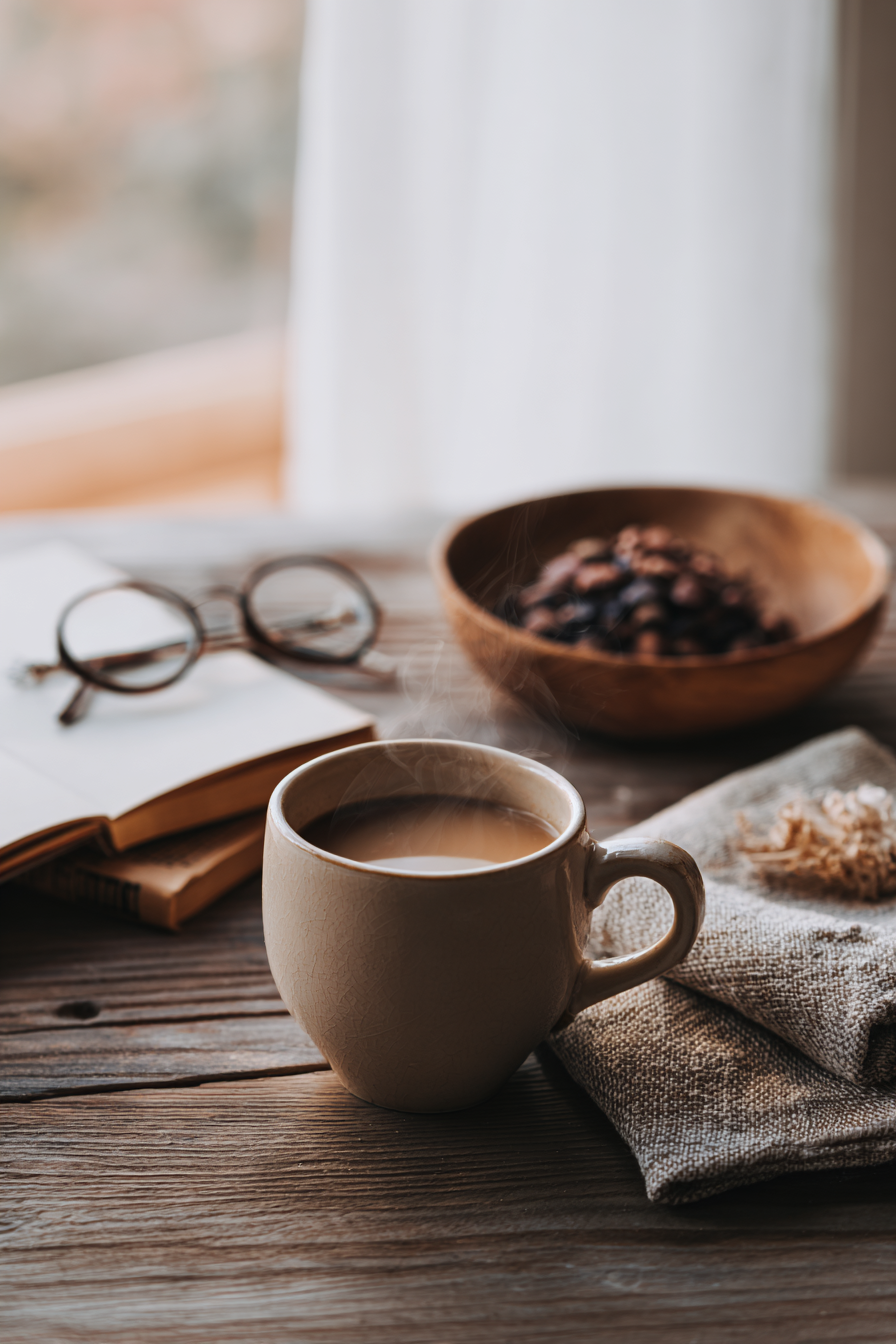 Ryze Mushroom Coffee for Anxiety calming morning ritual with reishi and lion’s mane