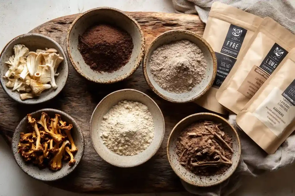 mushroom coffee vs four sigmatic ingredient breakdown comparison